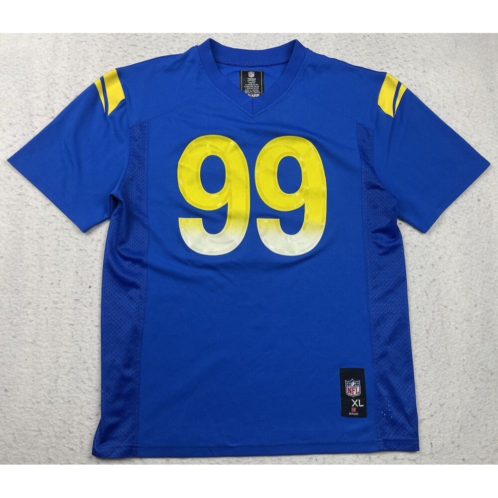 NFL Team Apparel Youth XL Los Angeles Rams Aaron Donald #99 Jersey